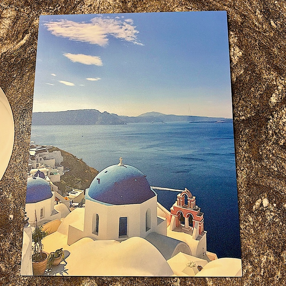 Santorini, Greece 16x12 wall art